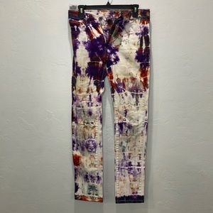 Levi's Tie Dye Red Tag 29 Waist 510 Super Skinny B